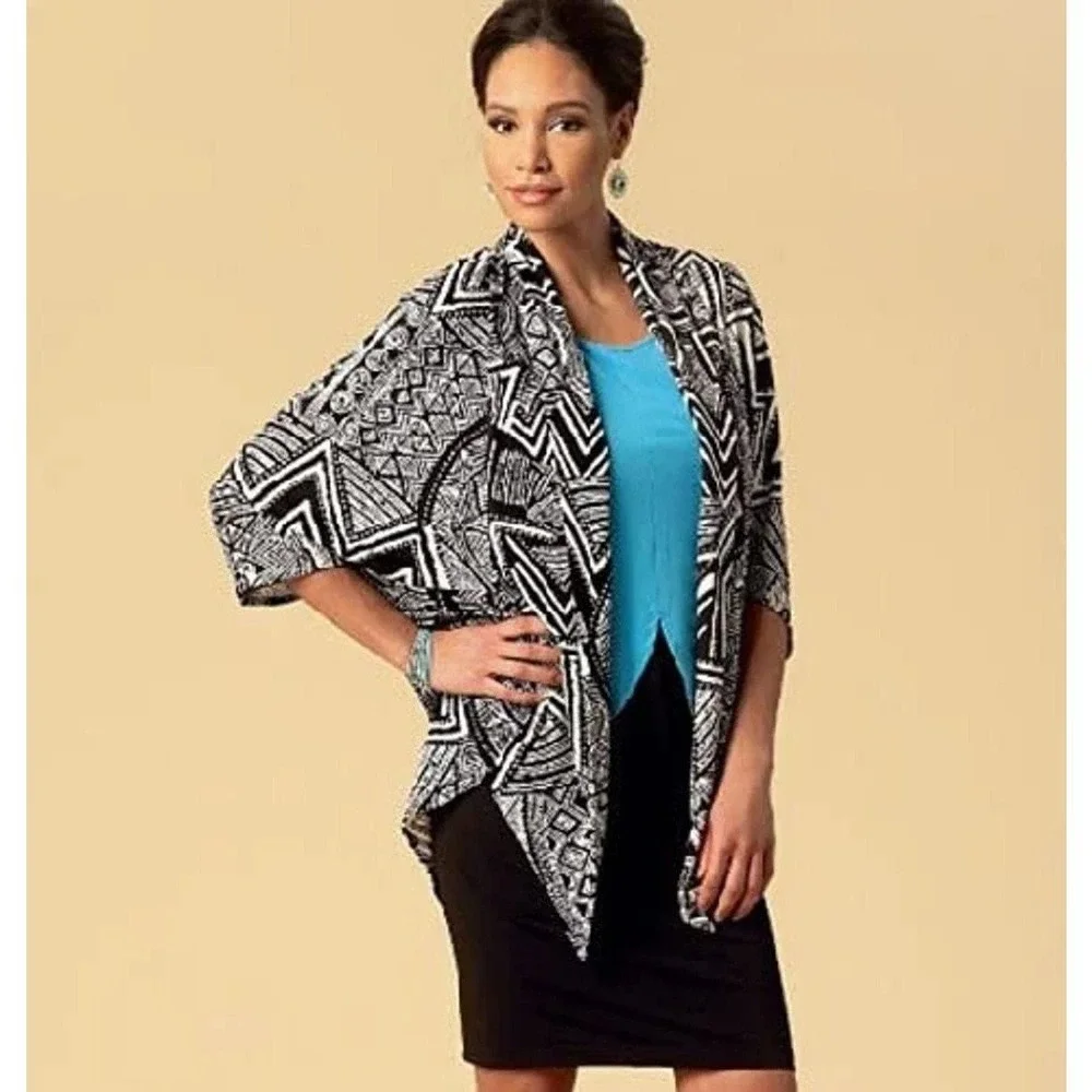 Butterick Sewing Pattern‎ 6065 Jacket Top Dress Skirt Pants Misses Size XS-MED